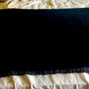 Restoration Hardware Cashmere Two-Tone Throw 50x70